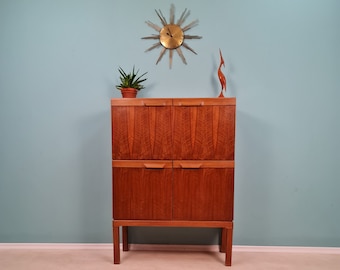 Highboard walnut sideboard from the 50s German by palette work furniture modern walnut