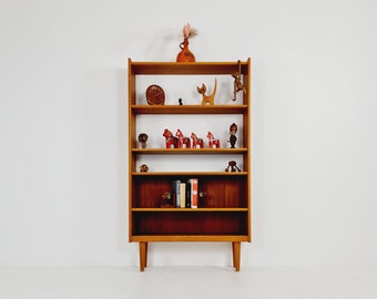 Danish freestanding vintage bookshelf system/ bookcase teak by Johannes Sorth, 1960s