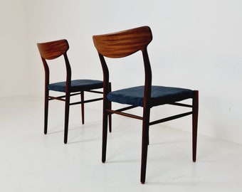 Mid-Century Teak Chair by Knud Faerch for Slagelse Møbelverk, 1960s Set of 2