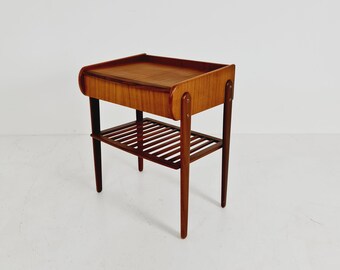 Danish Mahgony Midcentury nightstand/side table by Gunni Omann, 1960s