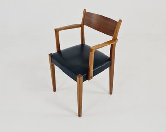 Vintage Midcentury German beech chair by Casala, 1950s