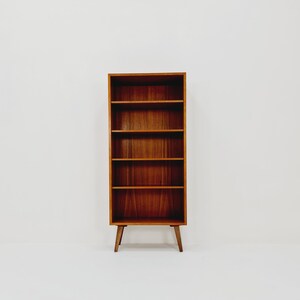 Vintage teak danish book case, By Omann Jun 1960s