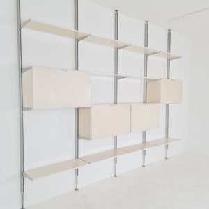 Rare Free standing Modular George Nelson Wall Unit Bookcase, Herman Miller International collection Vitra, 1960s Bild 2