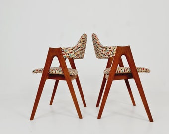Mid Century Danish dining chairs by Kai Kristiansen for Schou Andersen Model 170 - 1960s, set of 2