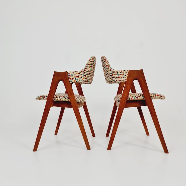 Chaises à manger danoises vintage par Kai Kristiansen pour Schou Andersen Modèle 170 - 1960, set de 2