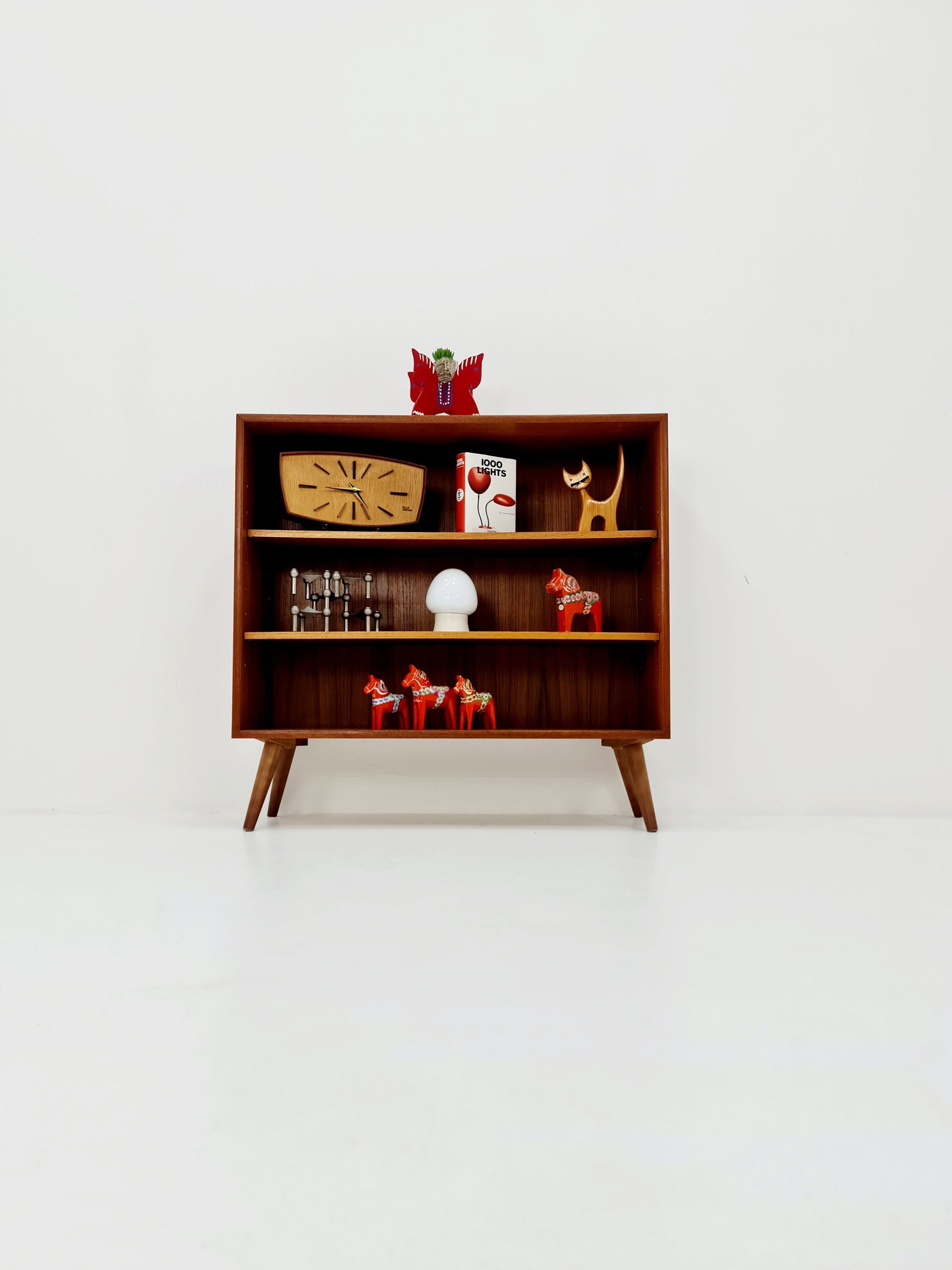 Buffet Vintage En Teck Allemand De La Marque Kmk, Années 1960