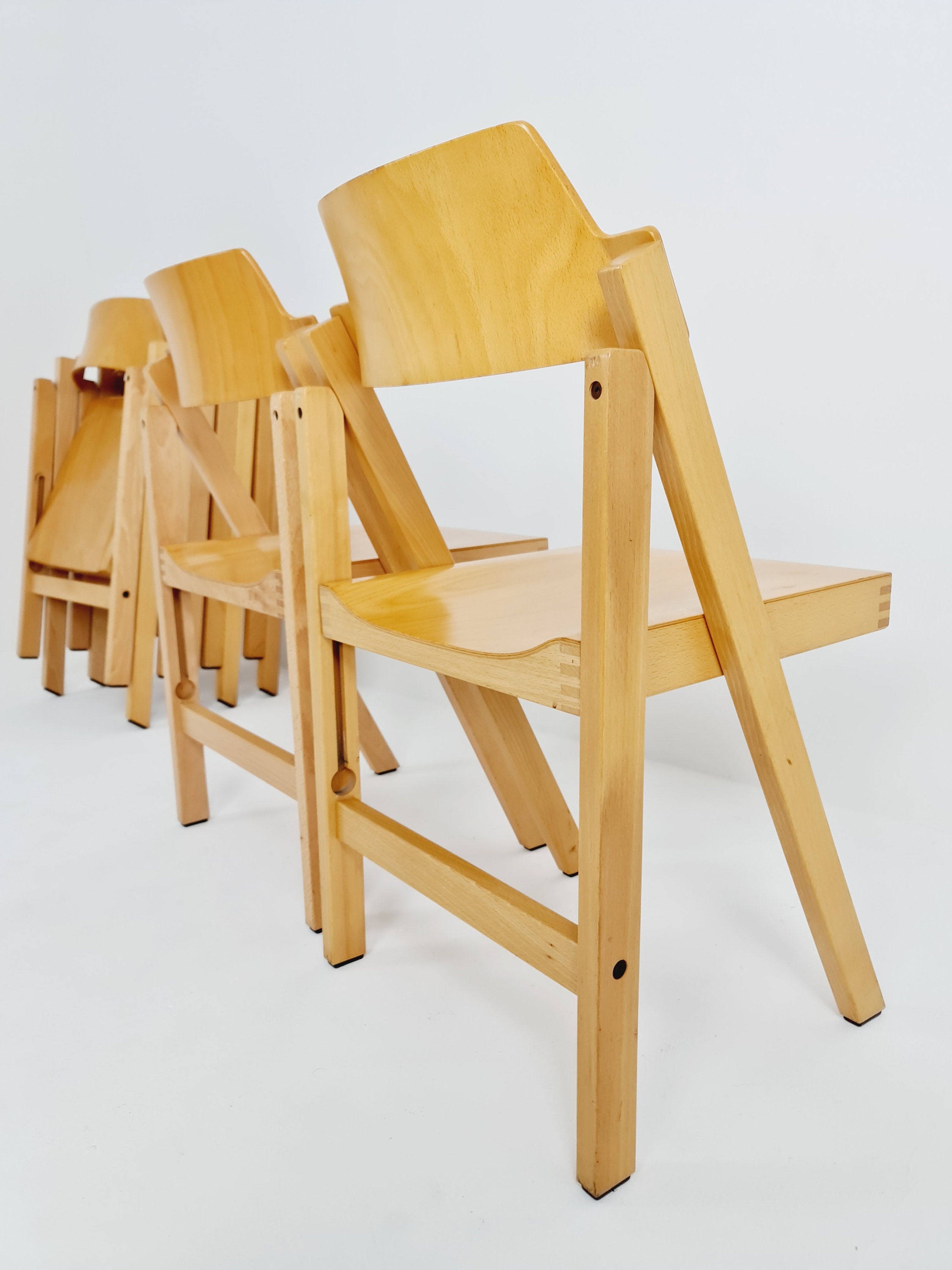 1/3 ドイツ製折りたたみ椅子 Schlapp Möbel、1970 年代 - Etsy 日本