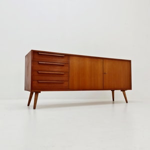 Mid century modern German teak sideboard by WK Möbel, 1960s image 4