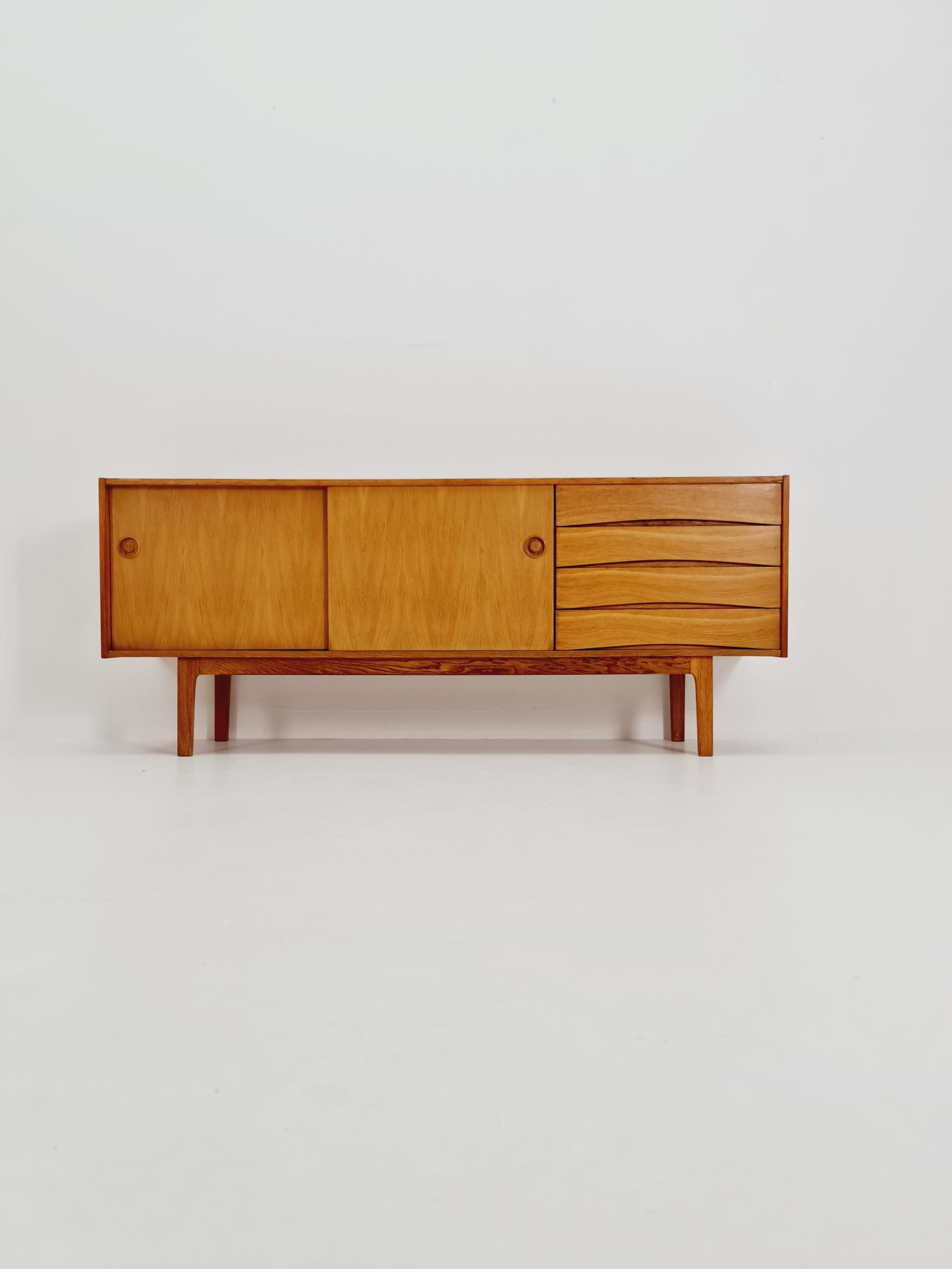 Mid Century Swedish Oak Sideboard by Erik Wörtz, 1960s - Etsy