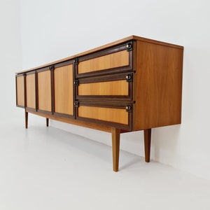 Mid Century Modern German teak Sideboard, 1960s