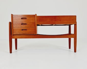 Danskt teakbord/hallbord Arne Wahl Iversen, 1960-tal