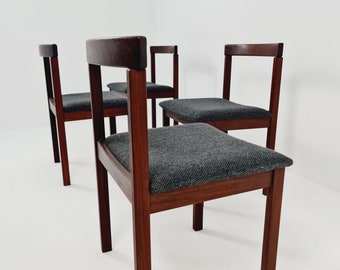 Mid Century rosewood Dining Chairs by Pippo for Asko 1960s