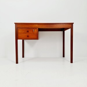 Midcentury Danish Teak Desk by Domino Mobler, 1960s - Etsy