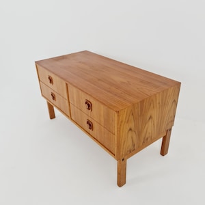 Midcentury danish design sidebord, chest of drawers, 1960s image 7