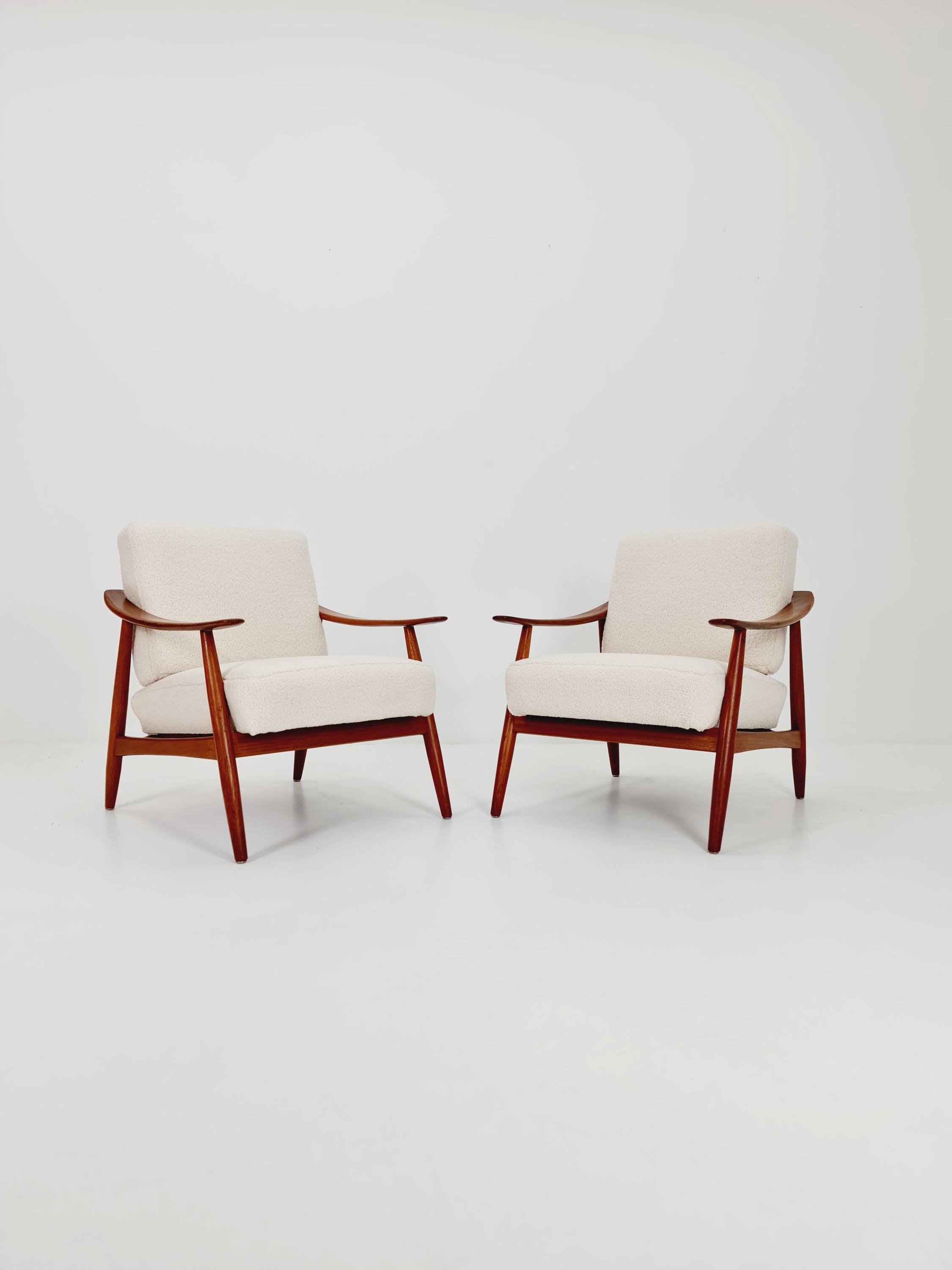 Mid Century Easy Lounge Chairs by Folke Ohlsson for Bodafors