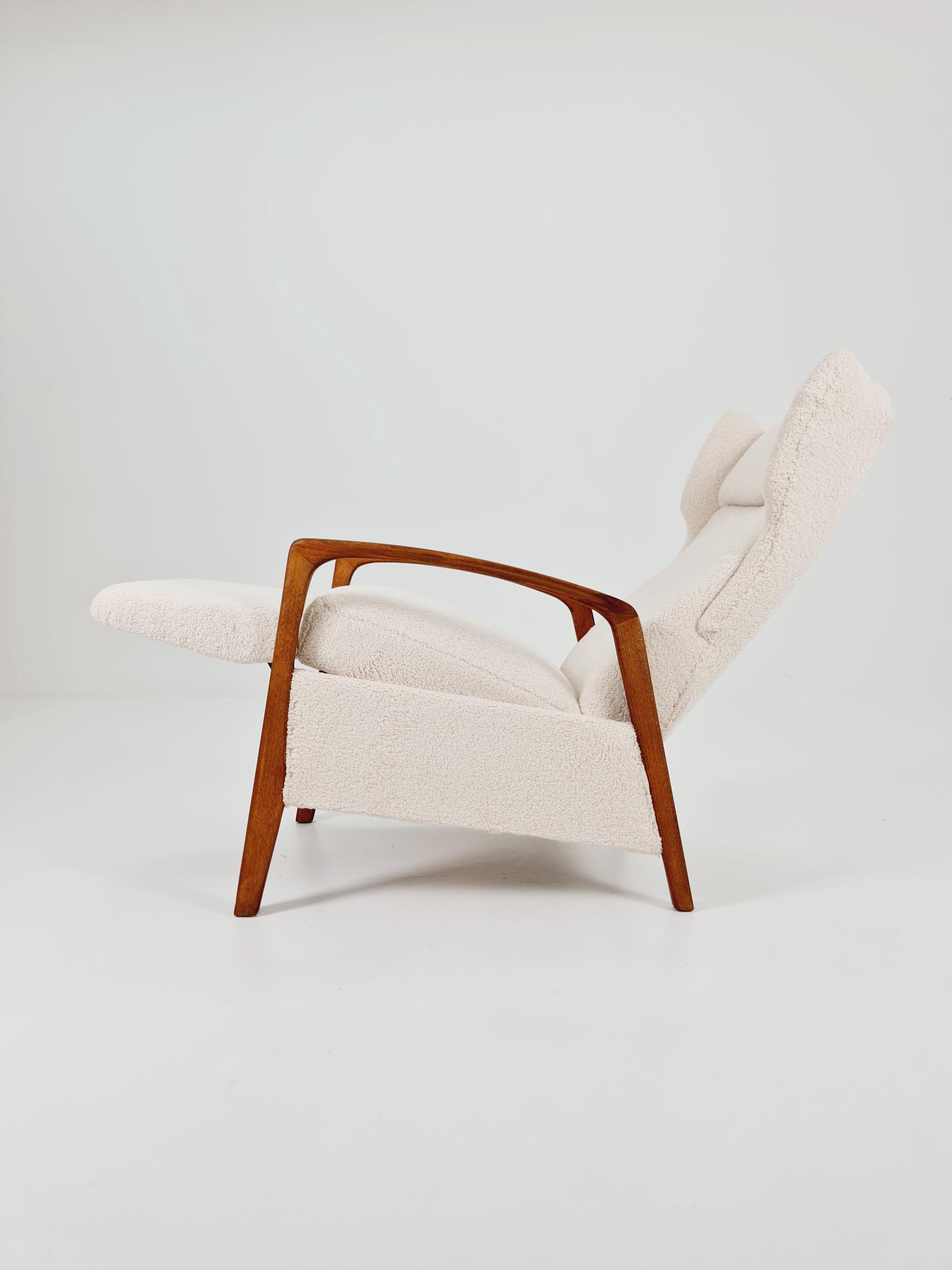 フットレスト付きドイツ製ラウンジチェア、1940年代 - Etsy 日本