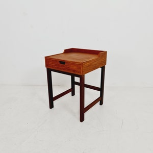 Midcentury Danish teak side table/ bedside table, 1960s