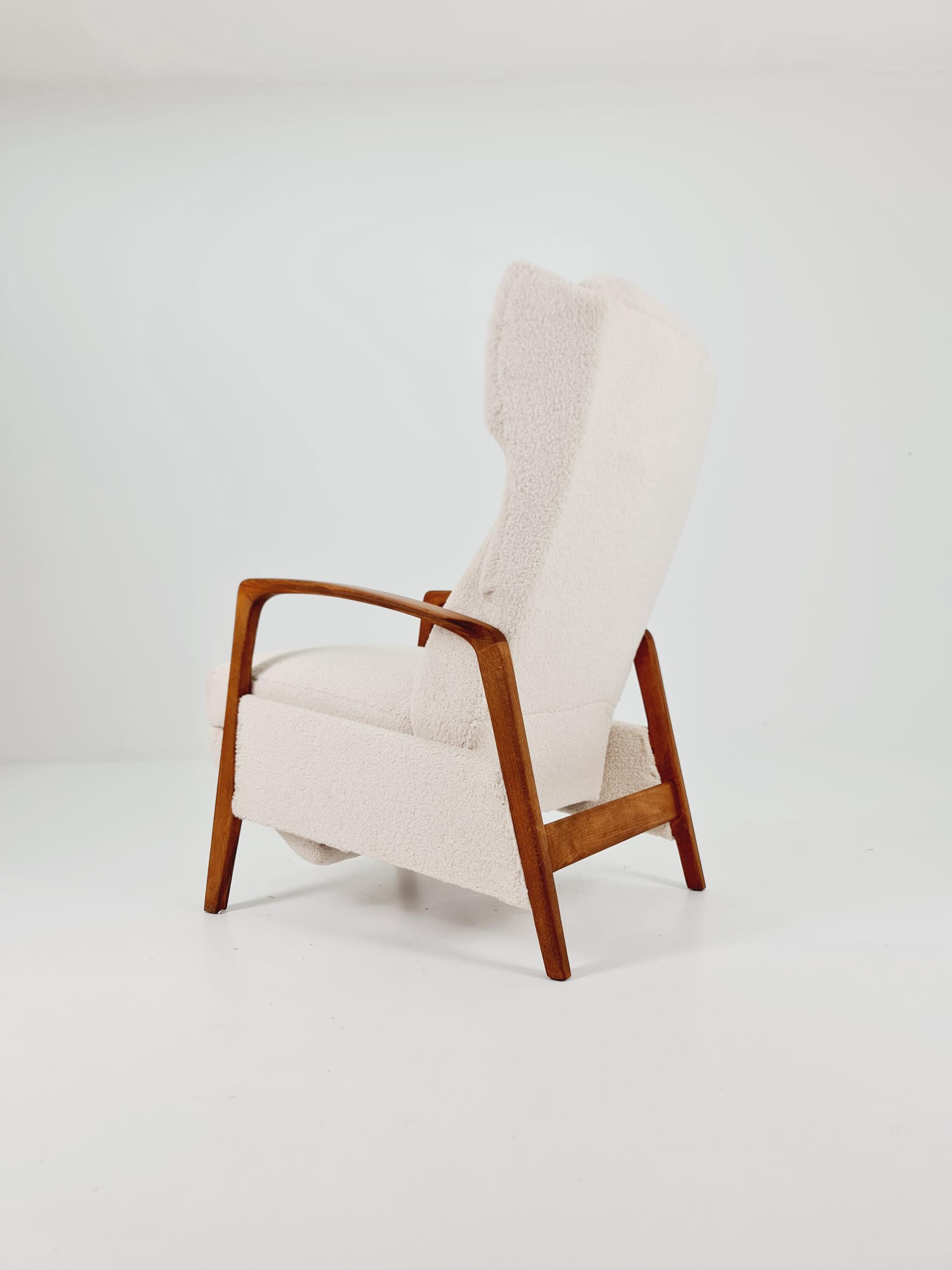 フットレスト付きドイツ製ラウンジチェア、1940年代 - Etsy 日本