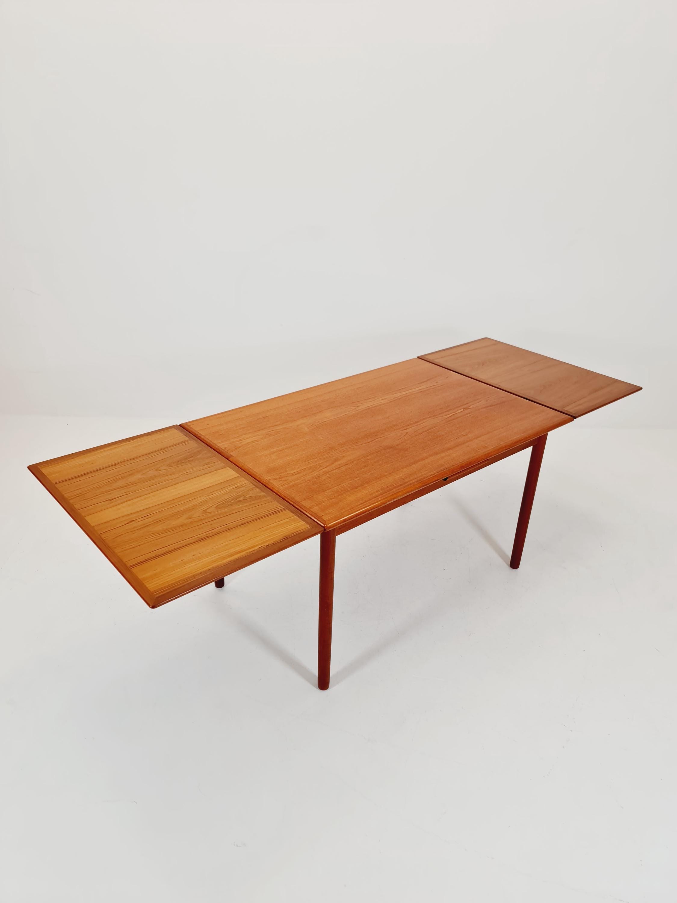 Mid Century Danish Teak Dining Table by A.M, 1960s - Etsy