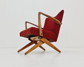 椅子 Vintage chair(made in Finland) Arts & Crafts Art Nouveau Oak Side Chair by Kobus de Graff