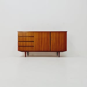 Mid Century Modern German walnut sideboard, 1960s