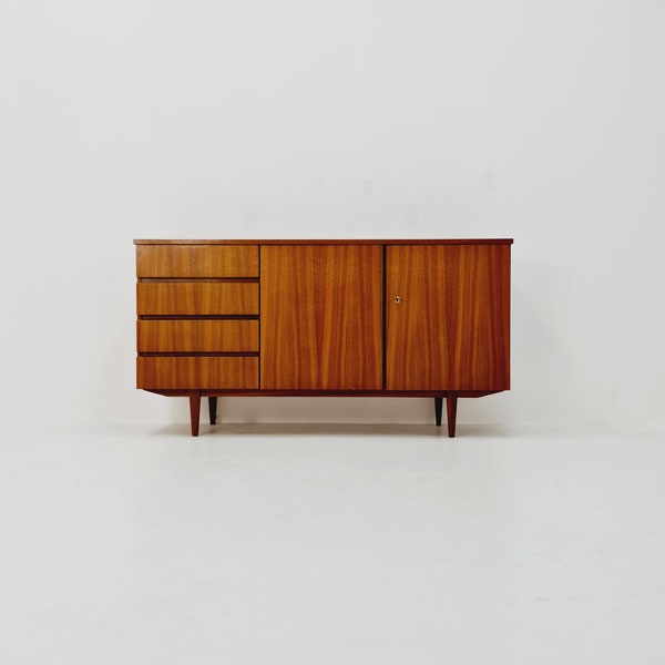 Mid Century Modern German walnut sideboard, 1960s