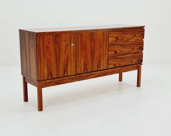 Rare Mid Century Modern German rosewood sideboard by Friedrich Landwehr, 1950s