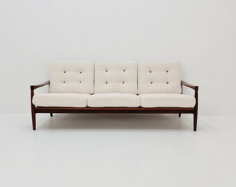 Mid-century Rare Danish teak lounge sofa/Easy sofa by Erik Wörtz for IKEA, 1960s