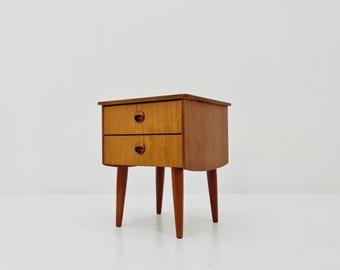 Small Midcentury Danish Mahogany 2 chest of drawers, 1960s