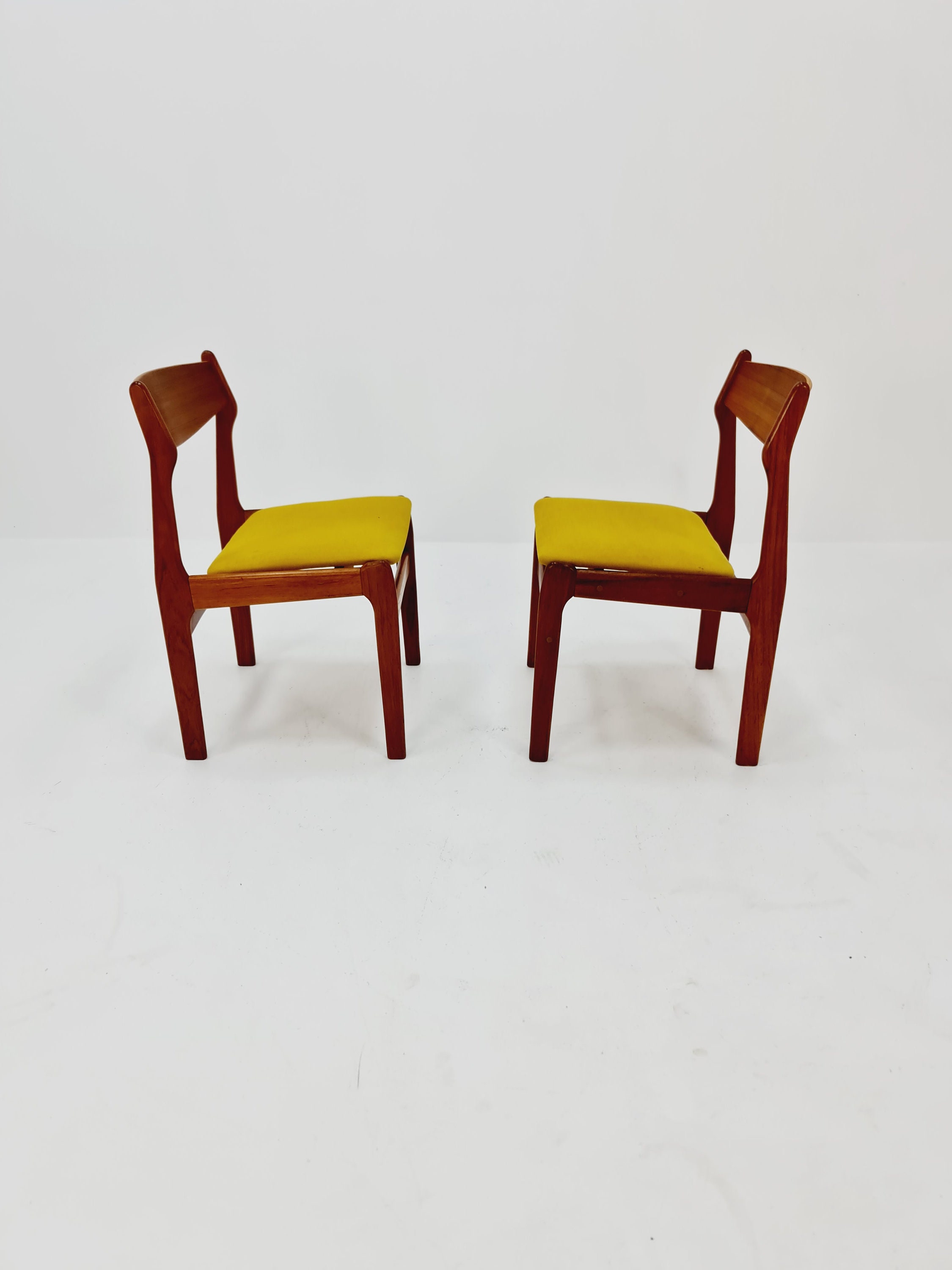 Vintage Danish Teak Dining Charis by Erik Buch, 1960s, Set Vintage Danish Teak Dining Charis by Erik Buch, 1960s, Set
