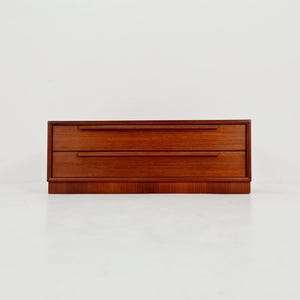 Mid Century Modern German Teak sideboard / lowboard By Wk Möbel 1960s