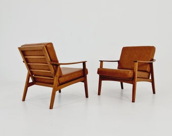 Mid-century pair of German lounge armchairs, 1960s