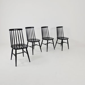 German dinning chair by Ilmari Tapiovaara for Möbel Mann, 1960s, set of 4