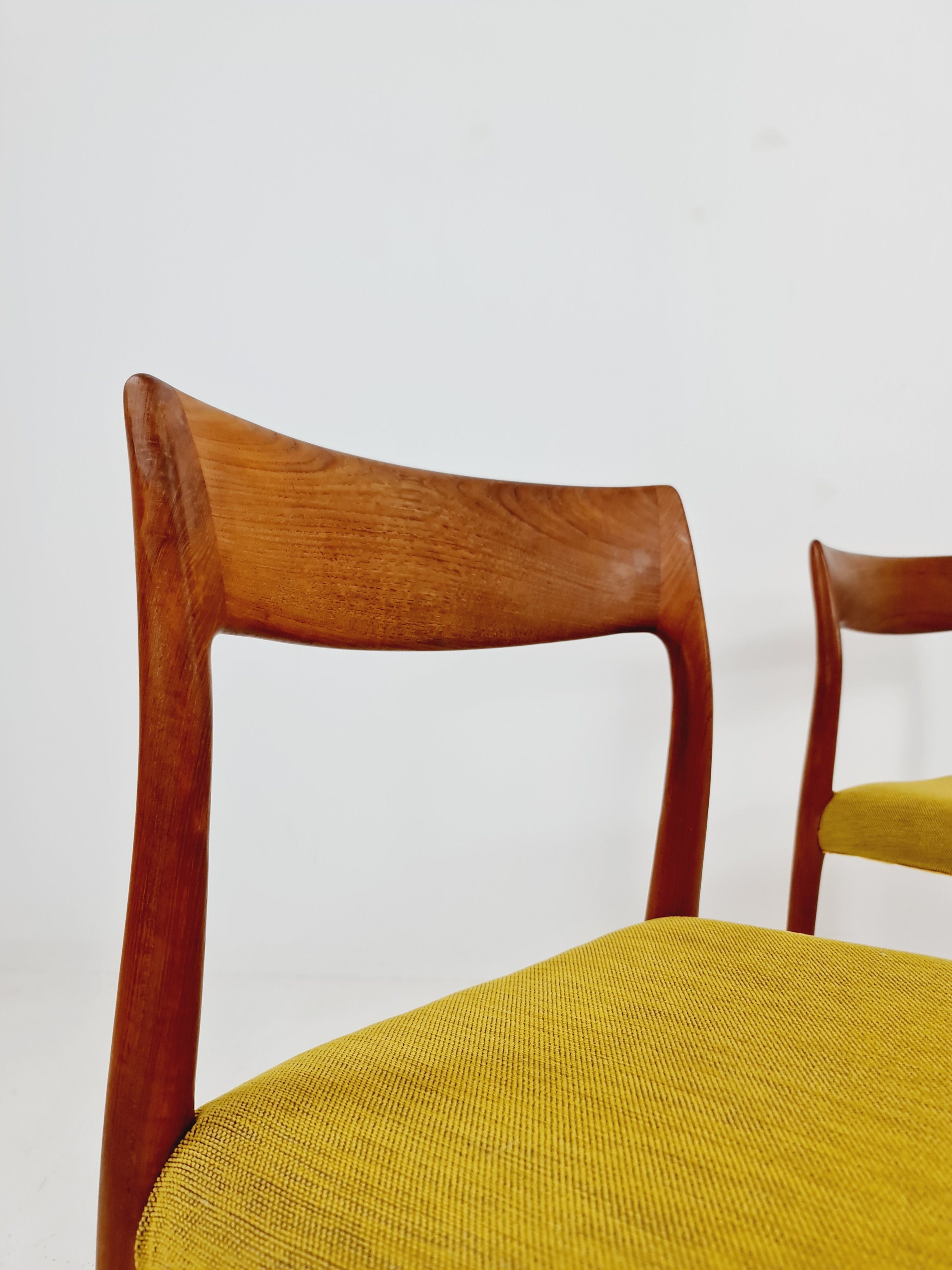 ヴィンテージ デンマーク チーク ダイニング カリス、ニールス