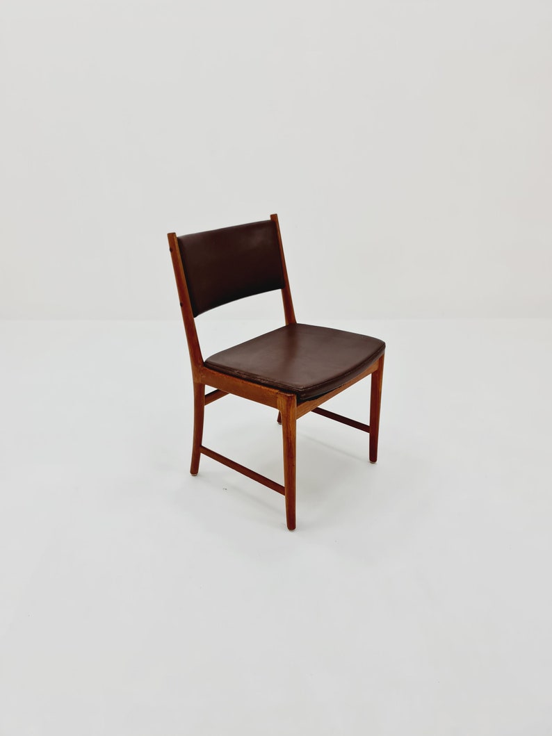 Danish Modern Teak Chair Design by Kai Lyngfeldt Larsen, 1960s, image 1