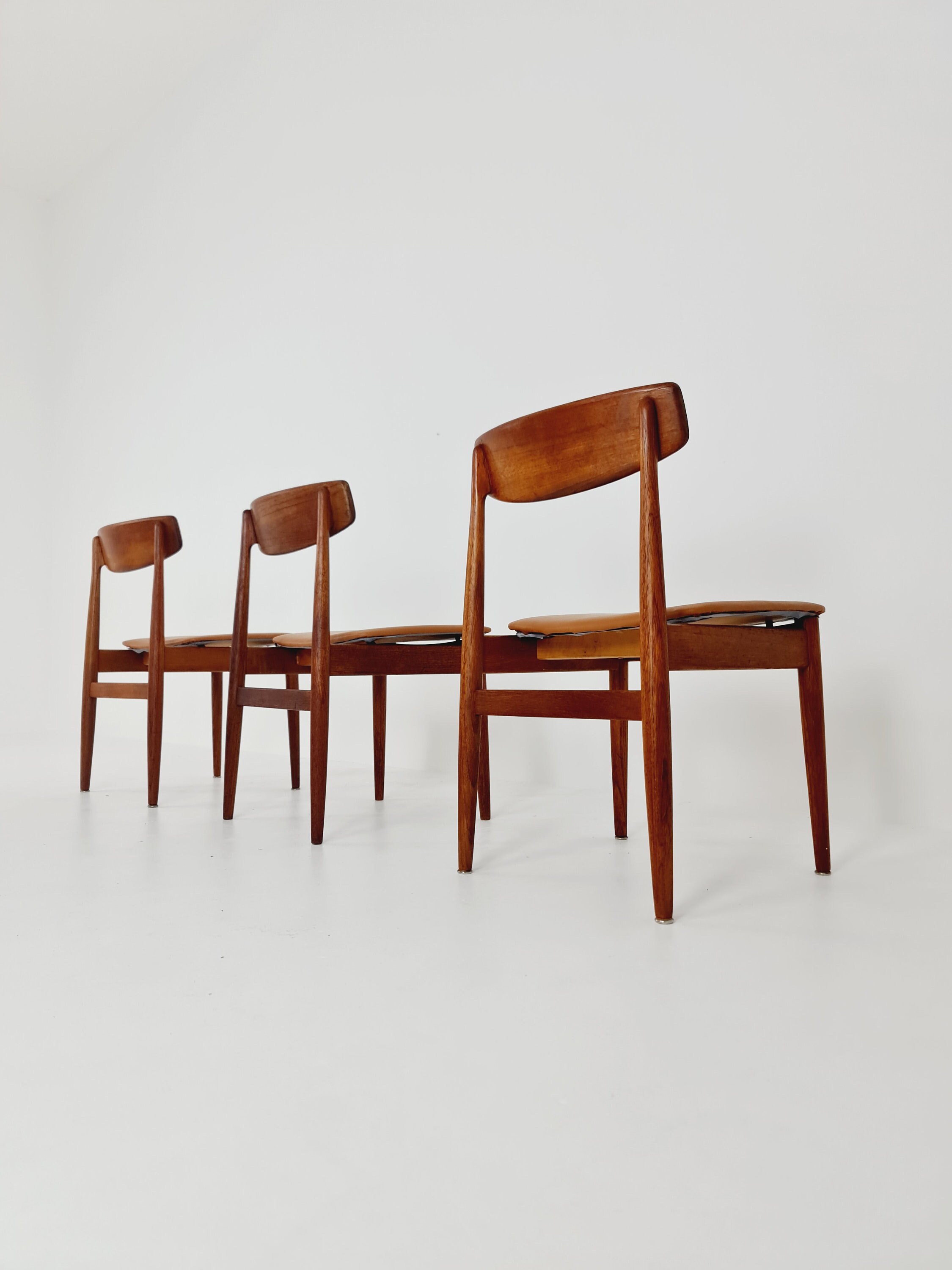 Cocktail Chairs, Steel, Leather, Fur, Teak. Vintage, Denmark, Anonymous. -   Norway