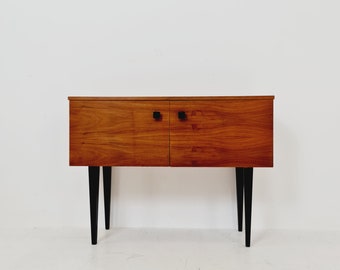 German mid-century teak small sideboard /side table from the 50s