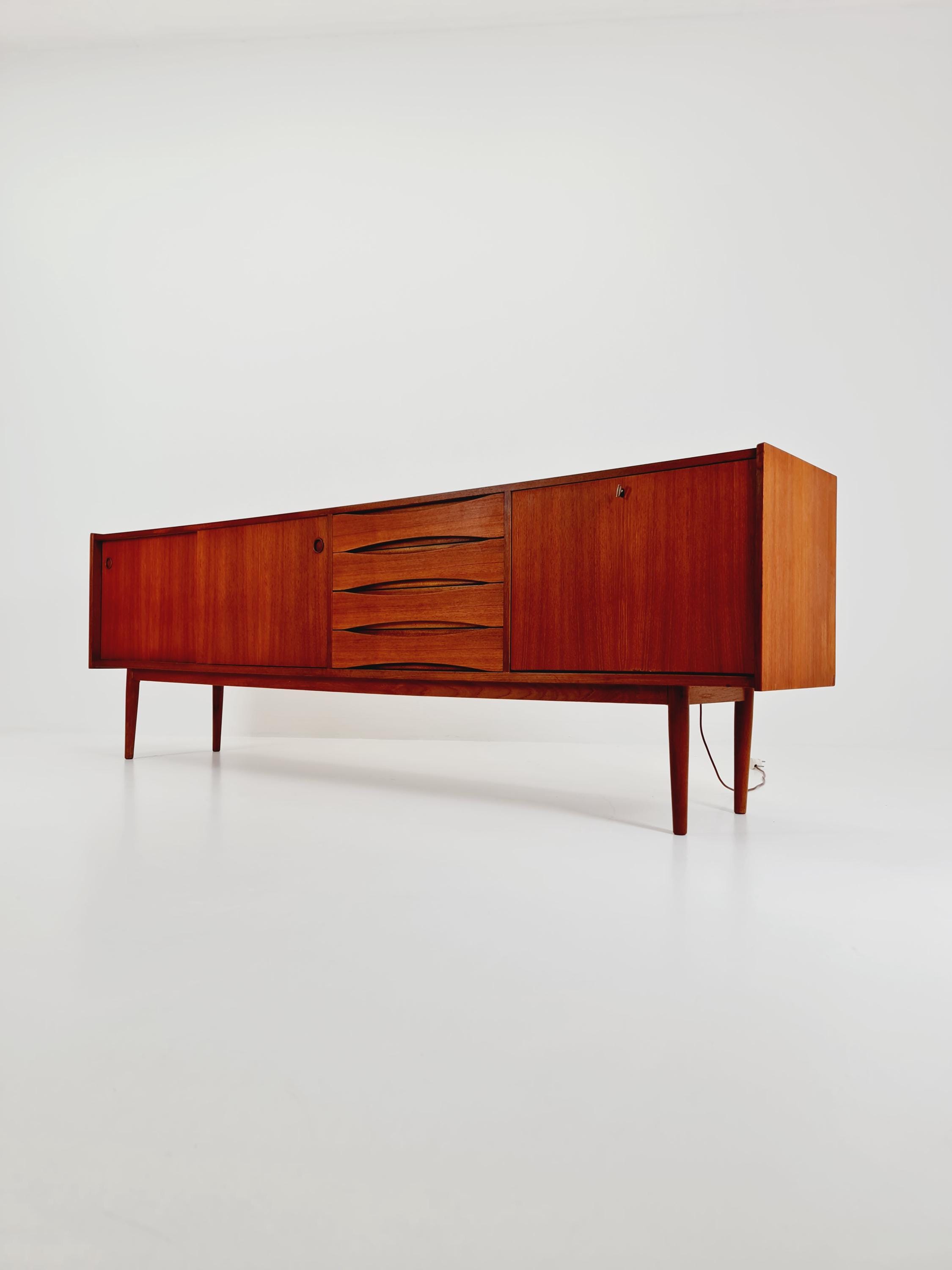 Vintage Mid Century Danish Sideboard by Axel Christensen for ACO