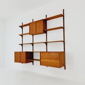 Teak bar cabinet