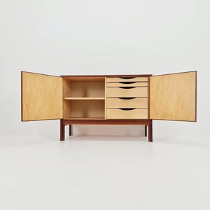Mid-century Danish vintage teak hallway cabinet, sideboard, 1960s