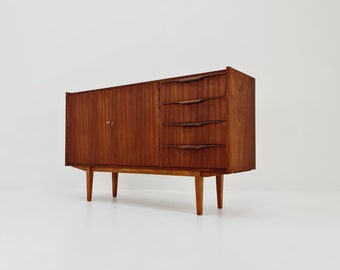 Mid Century Modern German walnut Sideboard By Franz Ehrlich for A.M.T Möbel