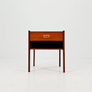 Danish Midcentury teak side tables/Bedside tables, 1960s