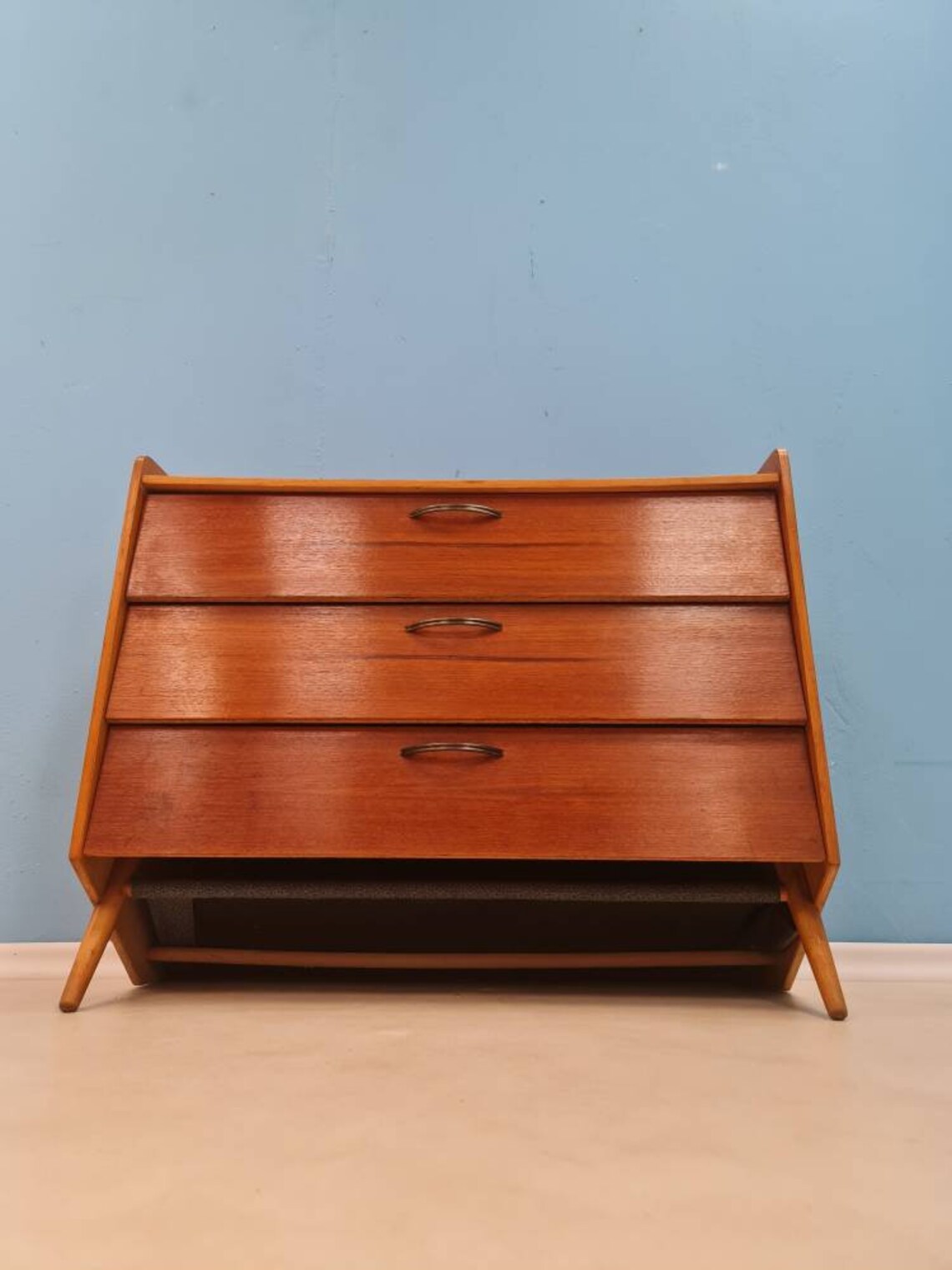 Caja de diseño alemán de mediados de siglo de cajones / cajón | Etsy