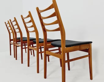 Fantastic dining chair designed by casala for möbel mann set of 4  ,1960’s