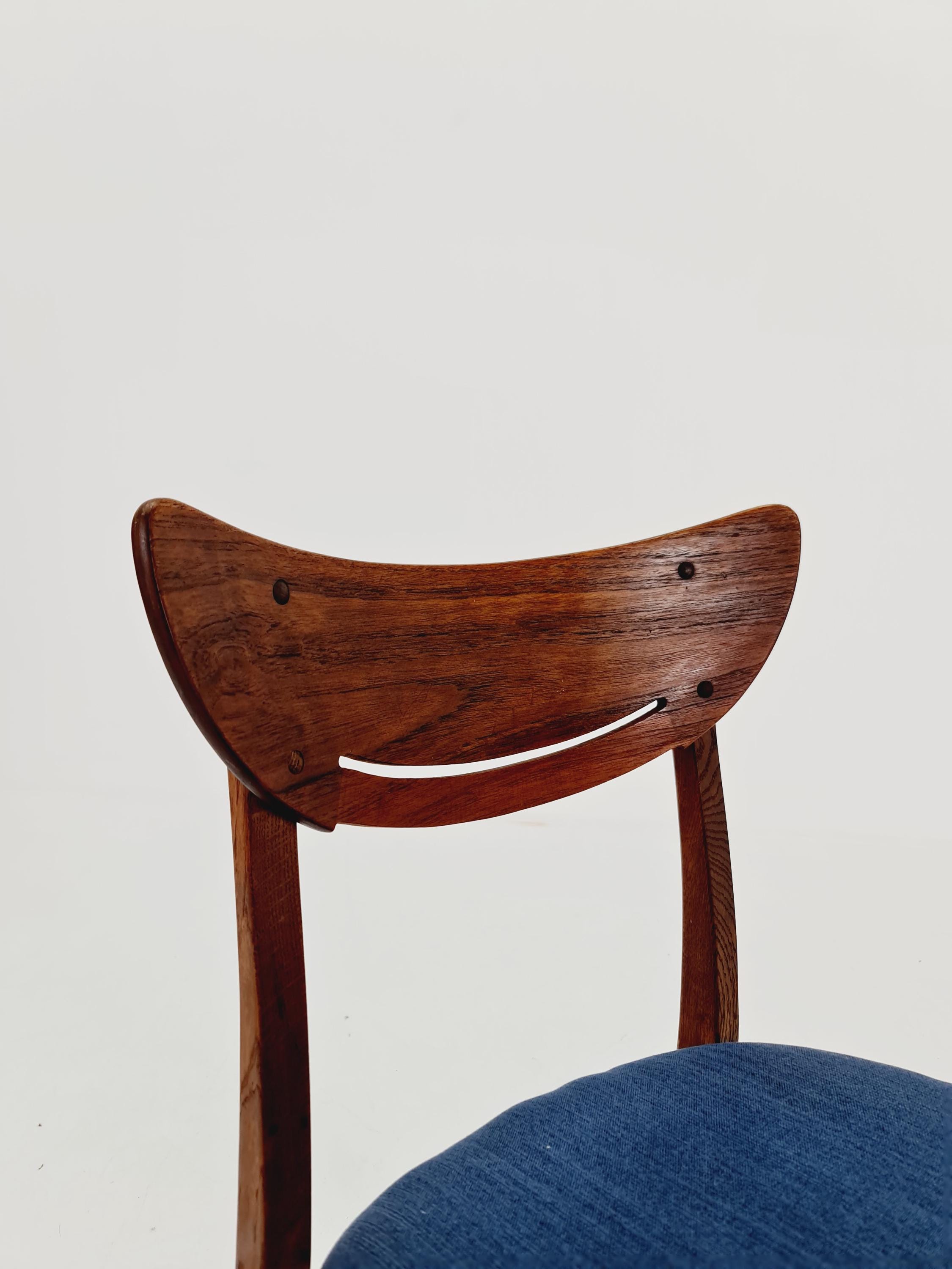 Rare Danish Teak Dining Chair by Farstrup Denmark 1960s, - Etsy
