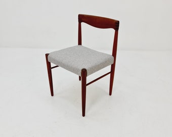 Danish teak dining chair by H. W. Klein for Bramin, 1960s,