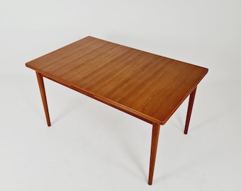 Mid century Swedish teak dining table by Nils Jonsson for Troeds, 1960s