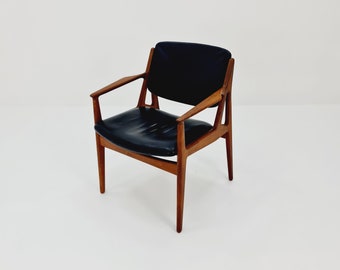 Danish Rare Teak Armchair By Arne Vodder For Vamo Möbler, 1960s