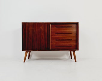Rare Mid Century Modern Danish rosewood sideboard with drawers, 1950s