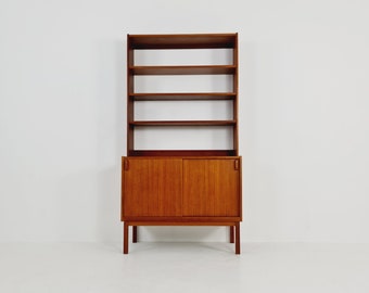 Swedish vintage chest of drawers/ book case teak by Fridhagen for Bodafors, 1960s